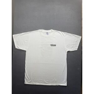 VTG 1997 Networld Interop Las Vegas Tech Computers Jerzees T-Shirt White XL USA